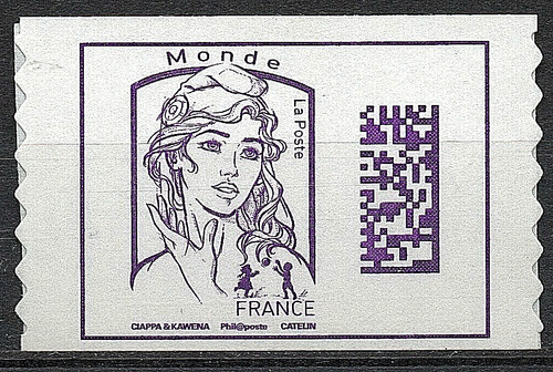 Timbre aa1217 autoadhesif - aa1217, neuf
