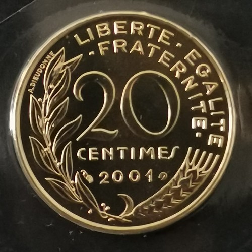 Centesimi marianne 2001 - centesimi,