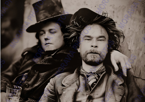 Fotografia arthur rimbaud et - fotografia,, "arthur