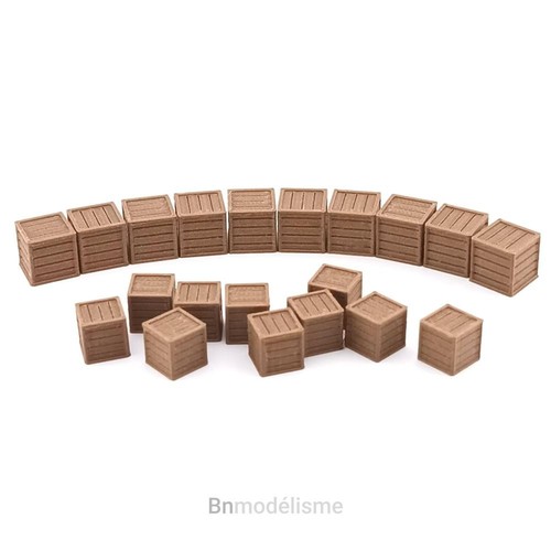Lotto casse cubiche legno - lotto,